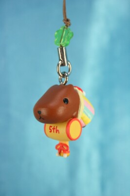 Bandai TRYWORKS Capybara-san Kapibarasan 5th Anniversary Figure Strap