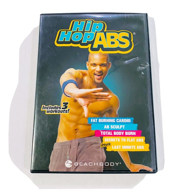 Hip Hop ABS 3 Workouts 2 Disc Fat Burning Cardio AB Sculpt Total Body