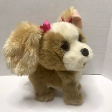 FURREAL Friends Puppy HAPPY TO SEE ME PUP INTERACTIVE Plush Bounces Barks FRF