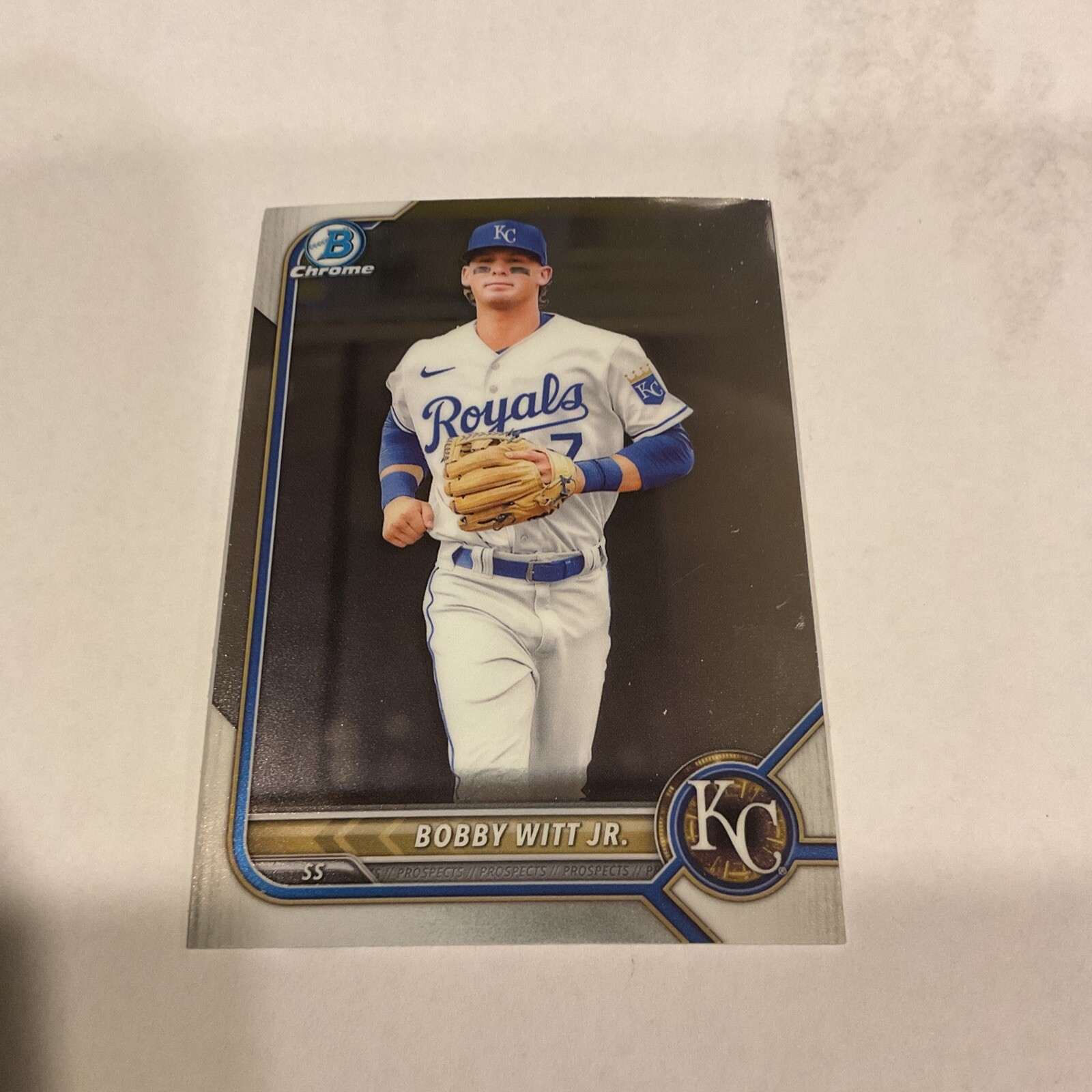 Bobby Witt Jr. 2022 Bowman Chrome Prospect #BCP-146 Kansas City Royals