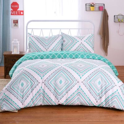 Duvet Cover Set Ultra Soft 3 Piece Brushed Microfiber Cover for Comforter