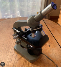 OLYMPUS Monocular biological microscope Showa retro