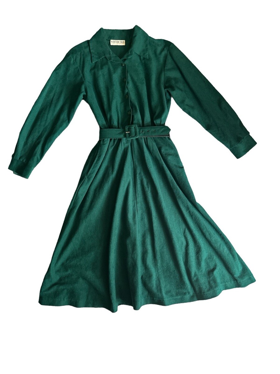 knee length dresses for ladies Suede Square Neck Puff Sleeve Dress Black / Small main image 1