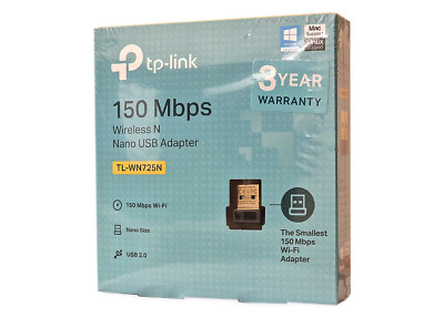 TP-Link N150 Nano WLAN USB Adapter 150 Mbps für PC & Laptop NEU OVP