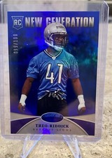 2013 Certified New Generation Mirror Blue /100 Theo Riddick #291 Rookie RC