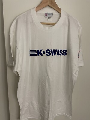 K-SWISS LOGO T-SHIRT MENS XL NEW