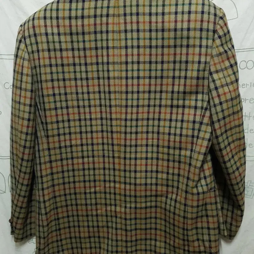 Daks Checked Pattern Blazer Jacket - image 4