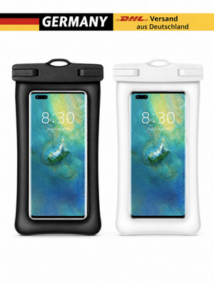 2x Wasserdichte Handyhülle Unterwasser Tasche Dry Bag Case für iPhone Samsung DH