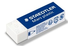 Staedtler 526 50 Plastic Eraser for Drawing  4 PCS  - Made  n Germany