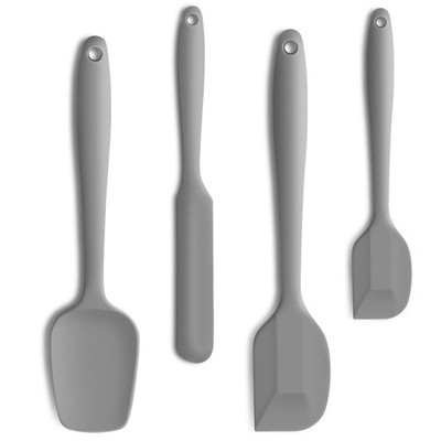 4 Piece Silicone Spatula Set, Flexible Heat Resistant Non-scratch Baking Cook...