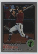 2022 Heritage High Number Chrome Silver Bordered Refractor Josh Reddick 0m4r