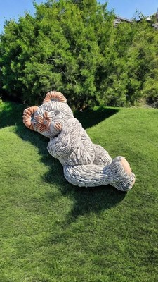 Latex und Fiberglas Gießform Speak No Evil Teddy