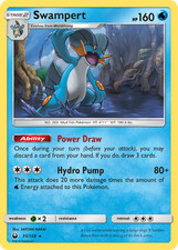 SWAMPERT 35/168 RARE CELESTIAL STORM POKEMON NEAR MINT