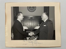 J. Edgar Hoover FBI Director Signed Autographed Photo