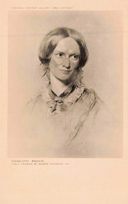 Charlotte Bronte National Portrait Gallery Vintage Postcard