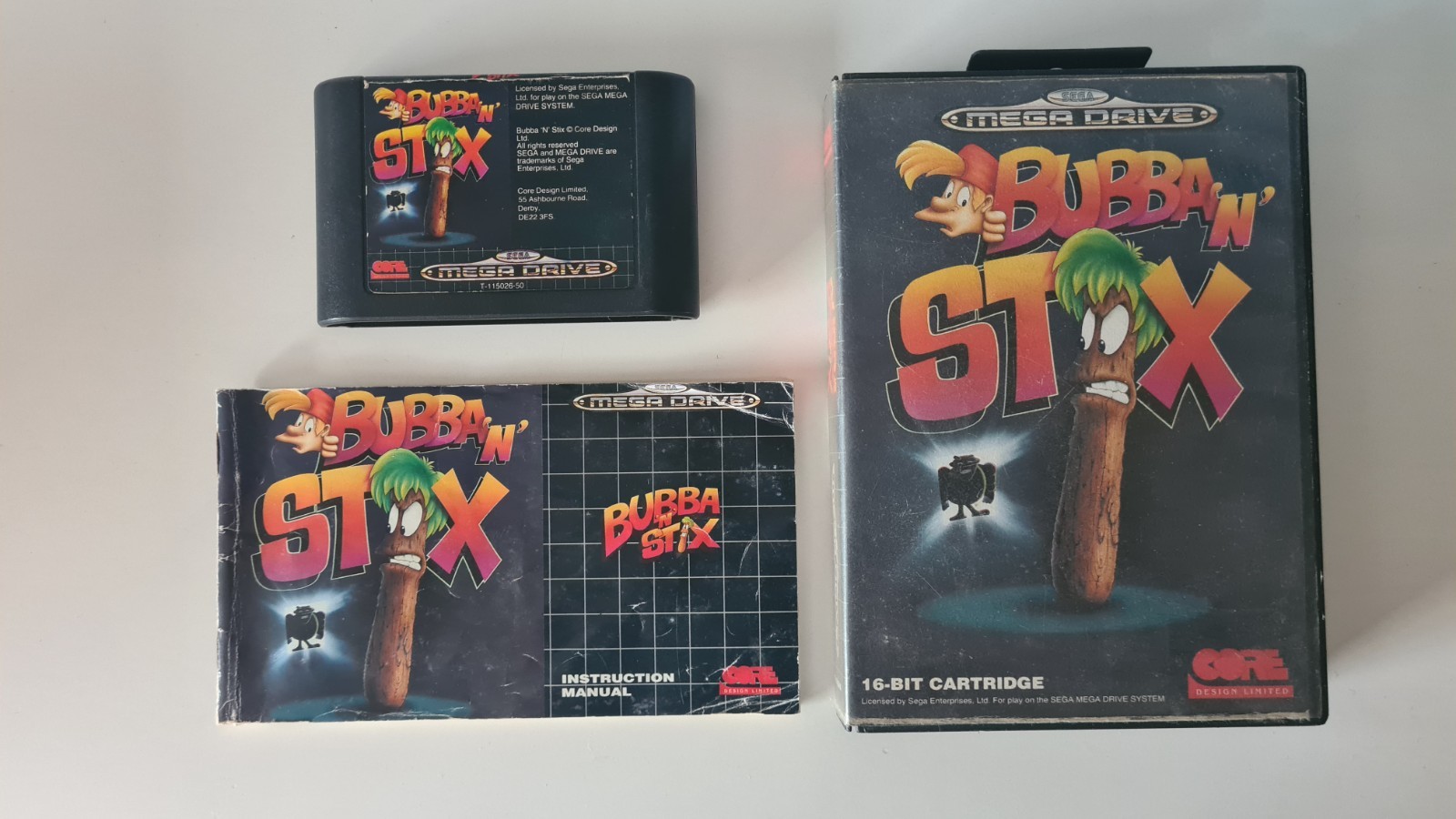Bubba N Stix - SEGA Megadrive complet