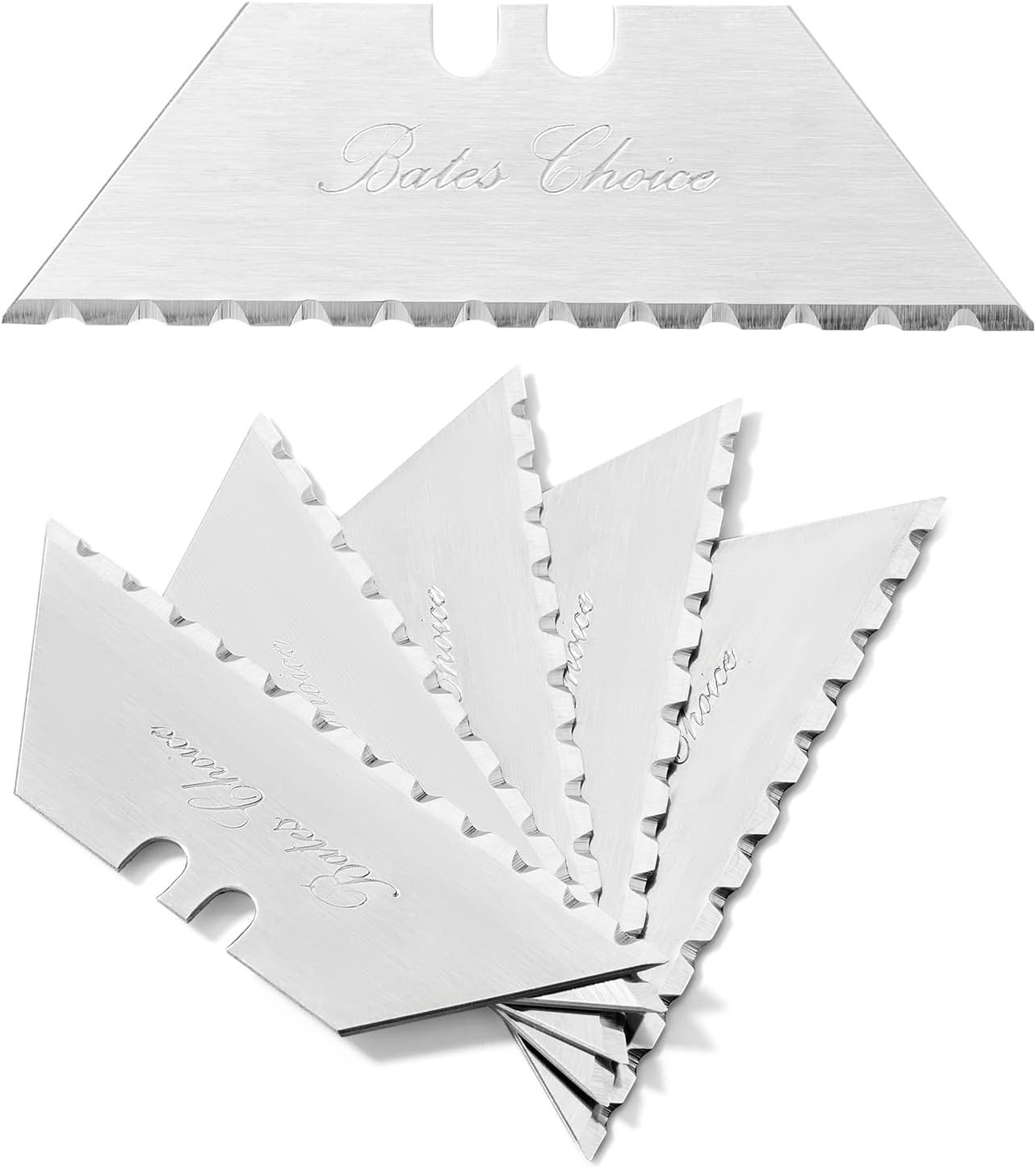 Blades - Serrated Edge, 40 Pack - Box Cutter & Razor Blades