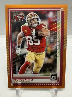 2025 Donruss Optic - Orange 153/299 George Kittle San Francisco 49ers #48
