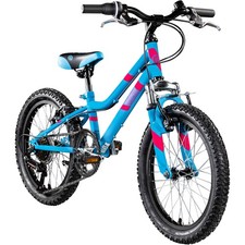 Galano GA20 18 pollici mountain bike 7 velocità bambini bicicletta MTB blu 22 cm