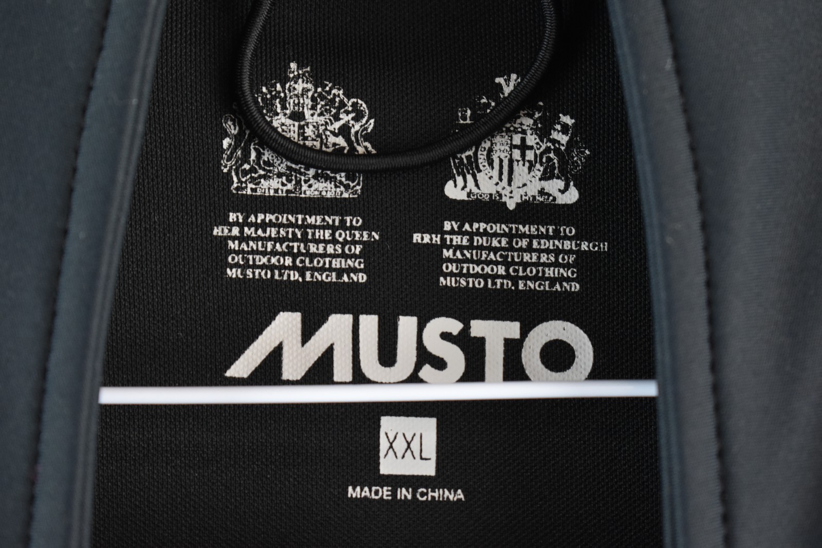 Musto Evolution Softshell Blue Zip Mens Anorak Ja… - image 5