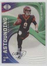 2020 Panini Illusions Astounding Emerald Joe Burrow #A1 0h6w