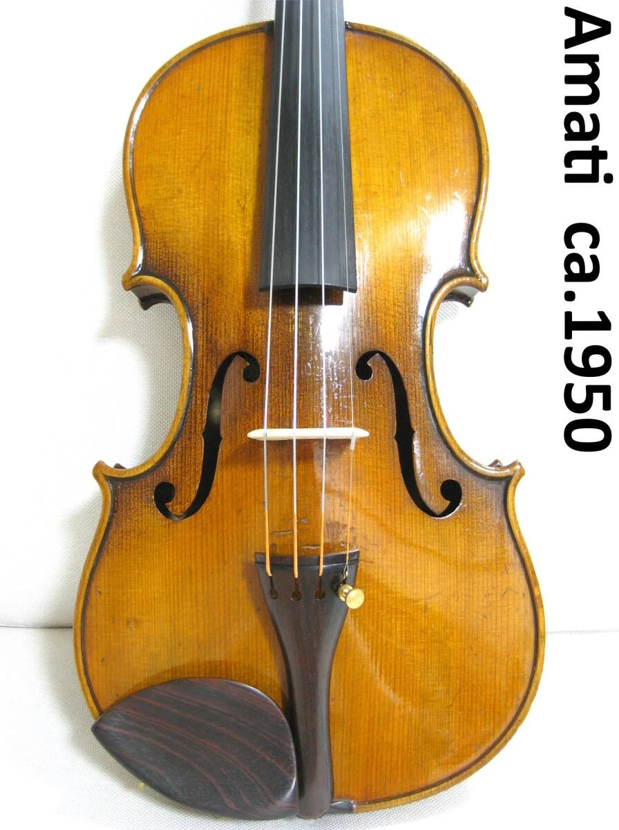 【モダンドイツ】 Amati アマティモデル ca.1950 バイオリン 4/4 4/4 Size Amati Violins for sale | eBay