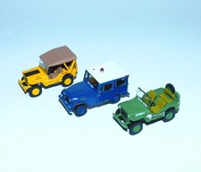 GREENLIGHT 1:64 DIECAST 1942/ 1949 MILITARY POLICE JEEP WILLYS+ 1971 JEEP DJ-5