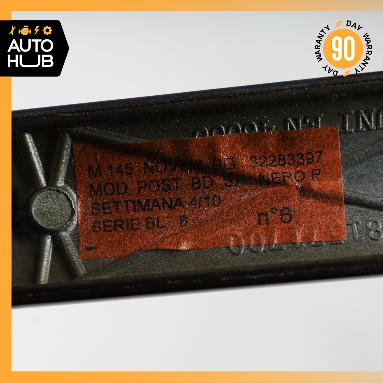 08-19 Maserati GranTurismo M145 Rear Left Driver Side Door Panel Trim Black OEM