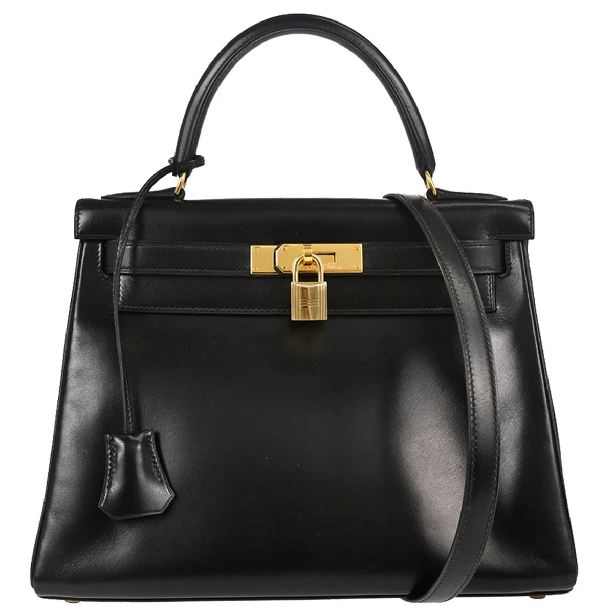HERMÈS Kelly Box Leather Exterior Bags & Handbags for Women for