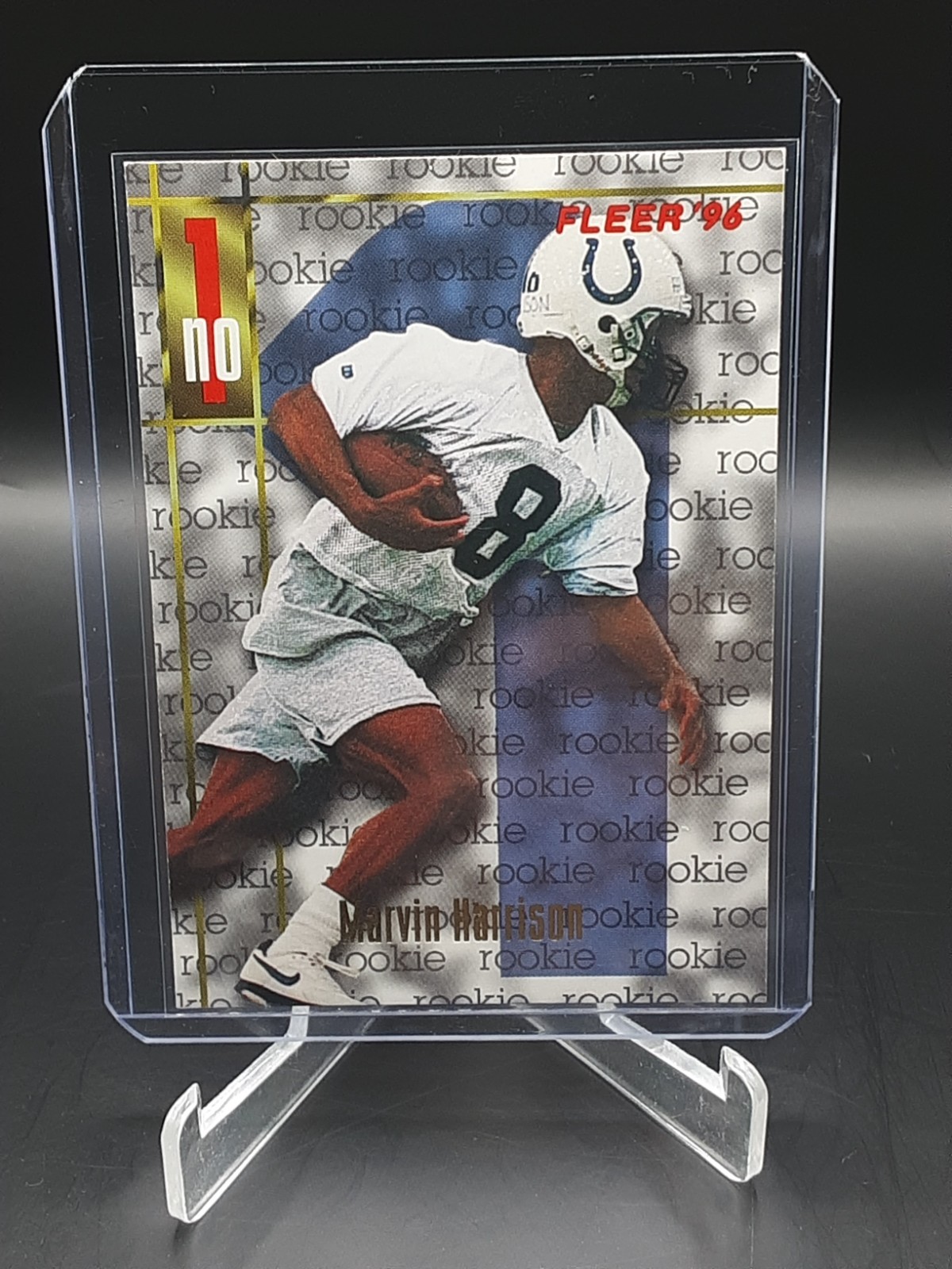 1996 Fleer Marvin Harrison Rookie Card #159