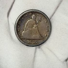 1875-S Seated Liberty 20c Twenty Cent Silver Early US Coin BETTER DATE WOW!