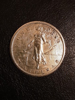 Philippines One Peso silver coin 1908-S