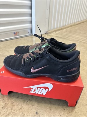 Nike Men's Total 90 3 Soccer Premium Tiempo Black/Red Sepia IO8712-001 Size 11.5