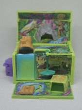 Galoob Pound Puppy Jungle Park Micro Mini Playset Miniature 2 Animal Figures