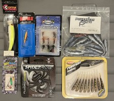 Fishing: Cotton Cordell, Spider Wire, Rapala, Berkley, Mako, Powerteam, Hot Bite