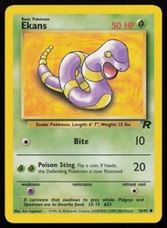 Ekans 56/82 Team Rocket