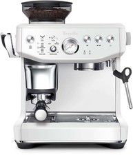 Breville Barista Express Impress Espresso Machine - BES876BSS1BNA1 (Silver)