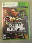 Microsoft Xbox 360 Red Dead Redemption Game Of The Year Edition New Sealed
