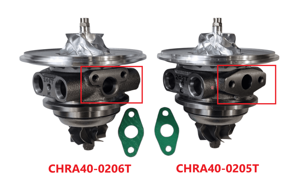 Turbolader Rumpfgruppe MERCEDES-BENZ Amg CHRA40-0205T 9V117 (Ihi-Rechte+Linke...-image