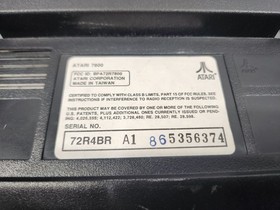 Atari 7800 Pro System Vintage Video Game Console Only ~ Good Condition ~ Read