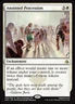 MTG English Anointed Procession NM Foil Amonkhet