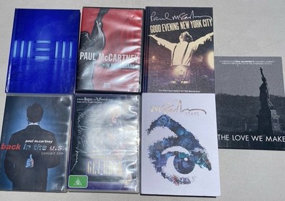 Paul McCartney 11 DVD Lot Square, Love,Back U.S., Get Back, Years & Good Evening