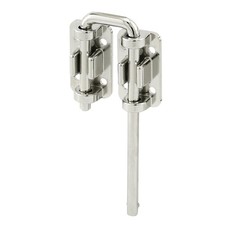 PrimeLine Patio Sliding Door Loop Lock, Nickel Plated, Single Pack