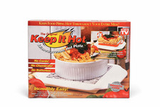 Original Keep It Hot Mikrowellengeeignete Kochplatte Granitkern, wie im TV