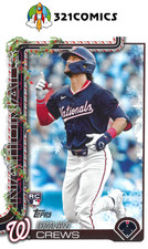 2025 Topps Holiday #H46 Dylan Crews - Nationals