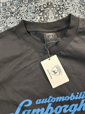 Balenciaga Lamborghini Oversized Black Shirt Size M | eBay