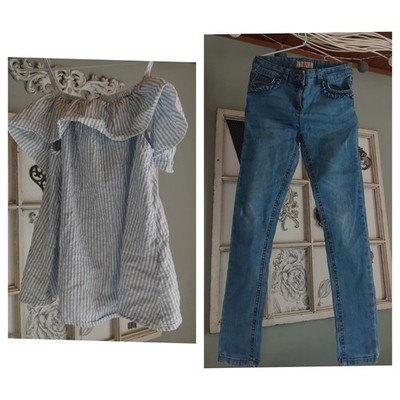 Set   Next Jeans & Shirt Gr. 146  