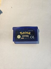 Pokemon Zaffiro GBA Game Boy Advance Nintendo ITA Italiano Batteria NUOVA