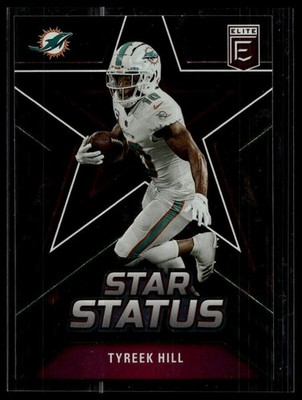 2023 Donruss Elite #12 Tyreek Hill Star Status Green