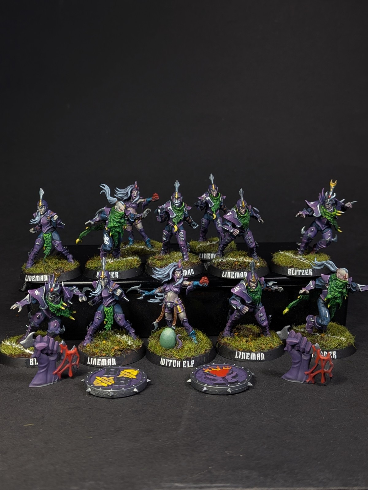 Blood Bowl - Dark Elf - Naggaroth Nightmares